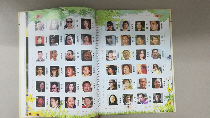 C11班畢業(yè)20周年聚會(huì)紀(jì)念冊全體成員